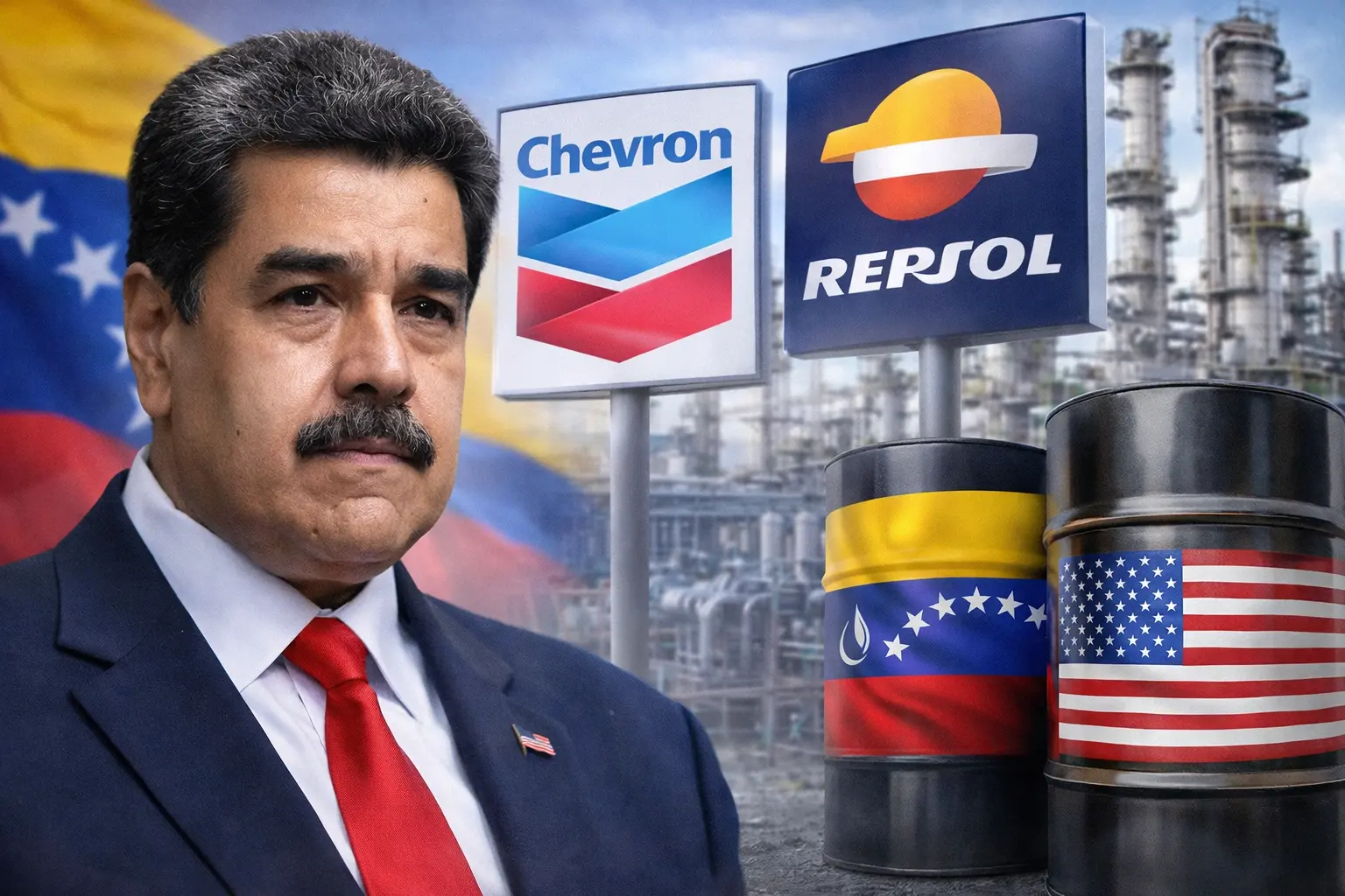 EE.UU. Flexibiliza Sanciones Petroleras a Venezuela: Licencias OFAC para Chevron y Repsol