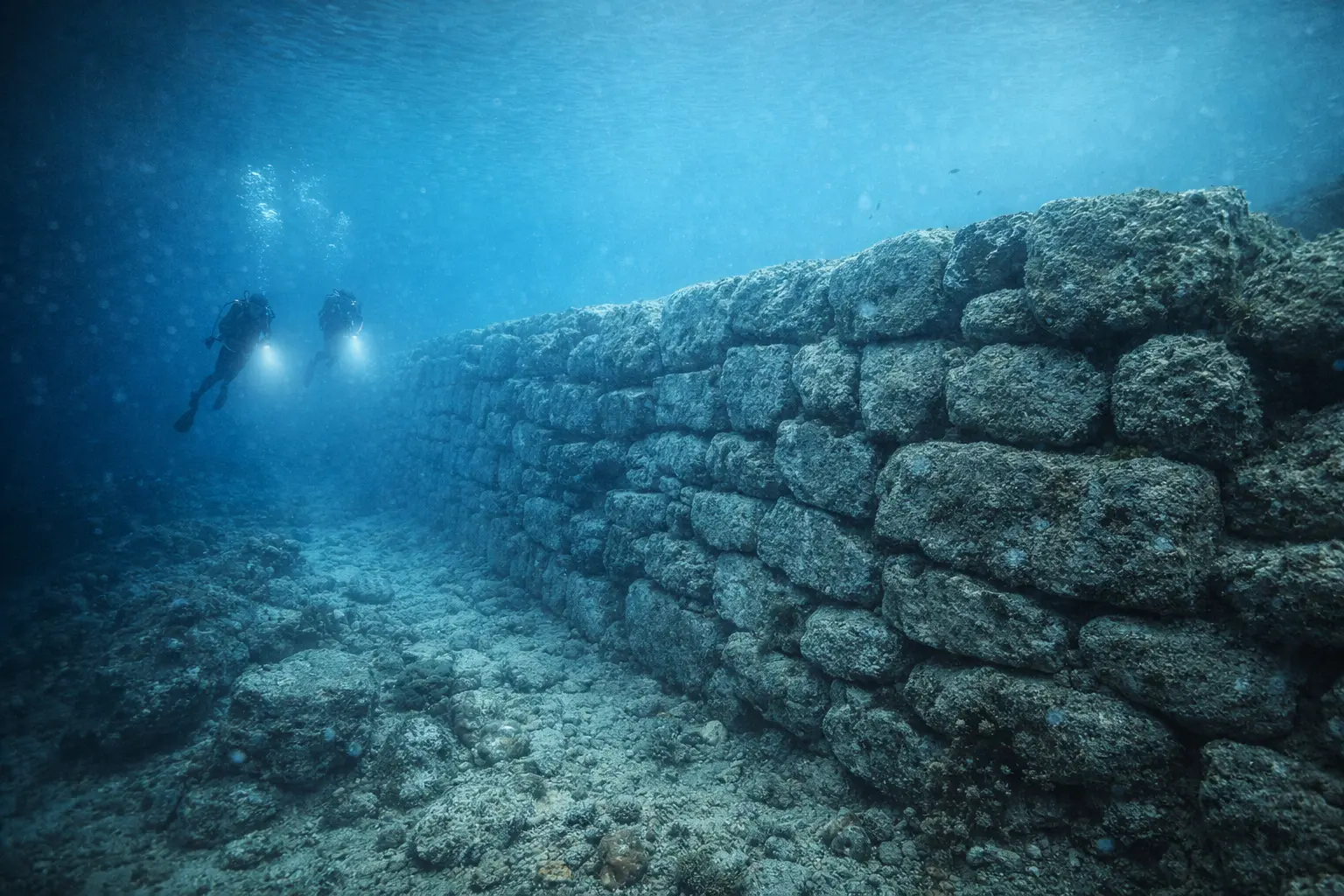 Este muro de piedra de 7.000 años frente a la costa francesa podría ser obra de cazadores-recolectores