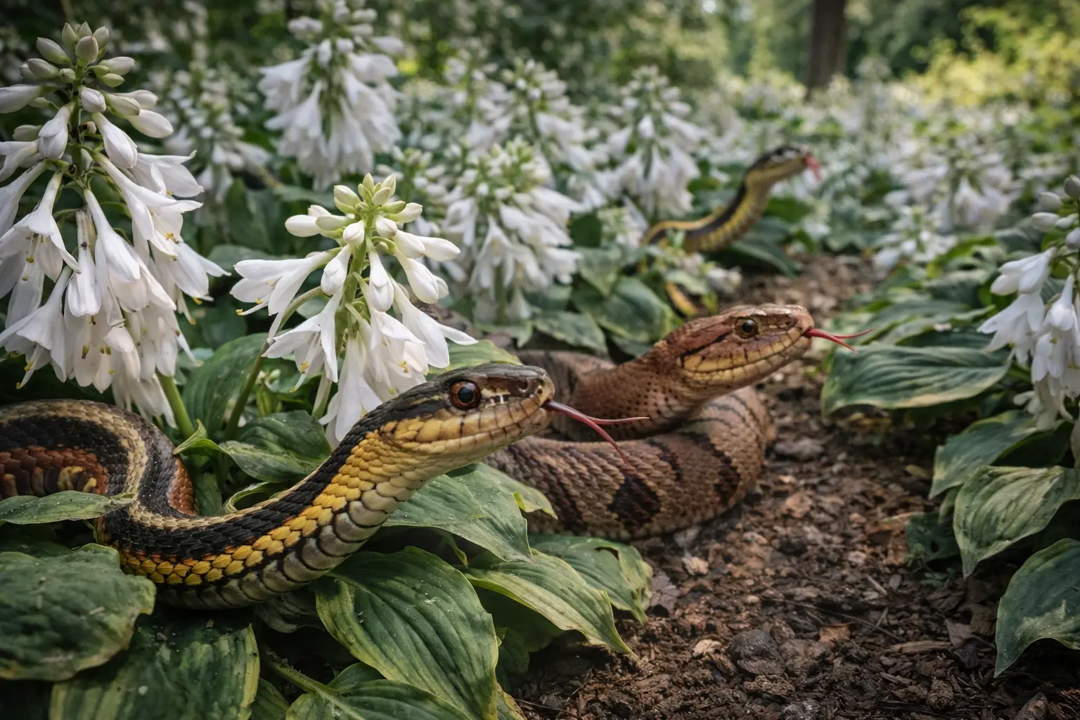 La planta de jardín que nunca deberías cultivar: los expertos advierten que atrae serpientes y puede llenar rápidamente tu jardín de ellas