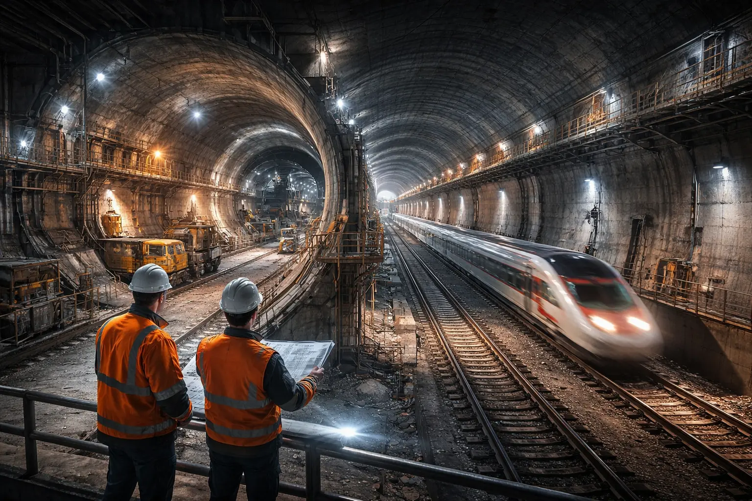 Suiza ha construido en silencio una enorme red subterránea tras excavar durante 30 años