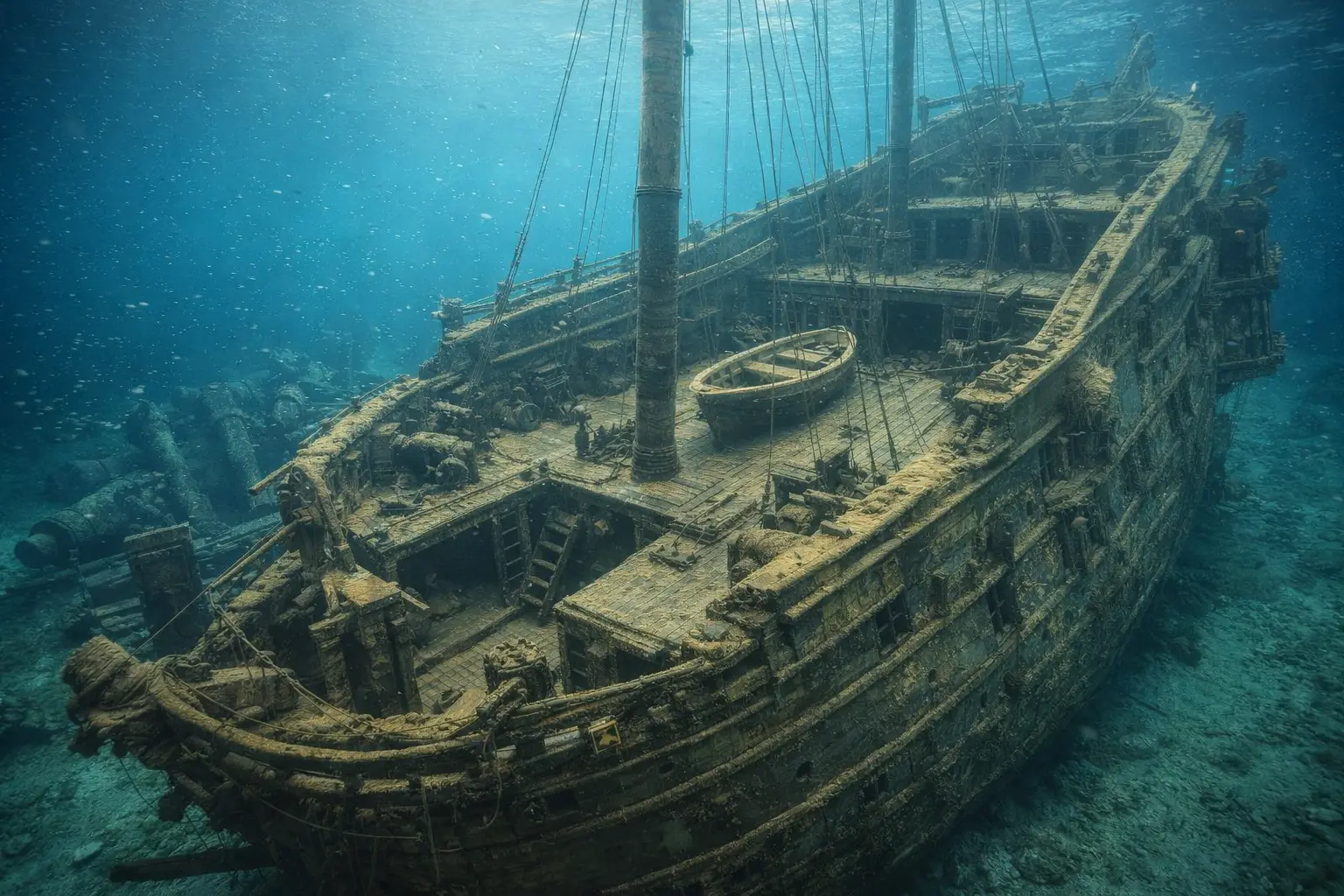 Después de 250 años, encuentran el barco de un explorador perdido perfectamente conservado frente a la costa de Australia, una verdadera cápsula del tiempo de otra era