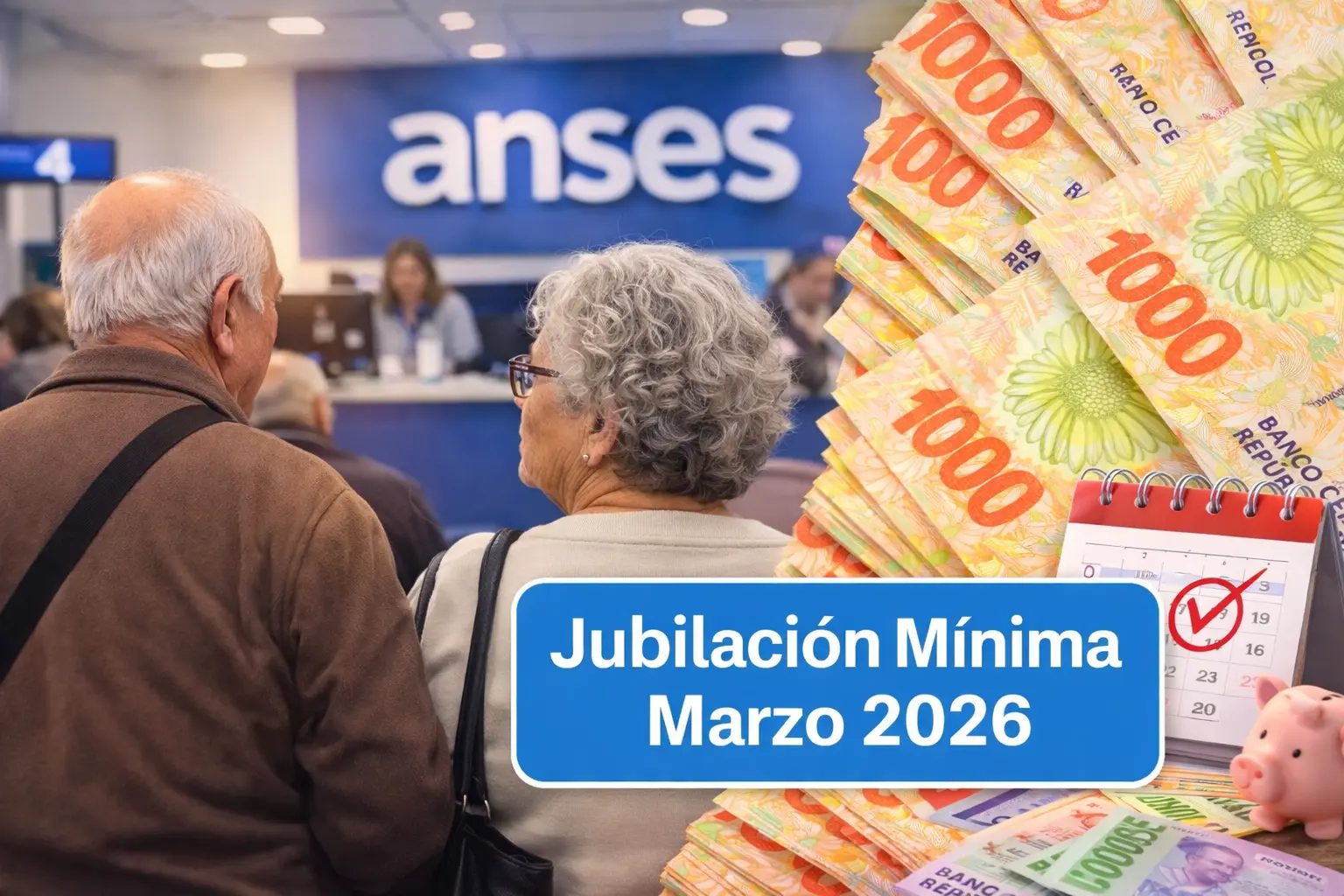 Jubilación Mínima Marzo 2026: ¿Cuánto cobro con el aumento del 2,9% y el nuevo bono?
