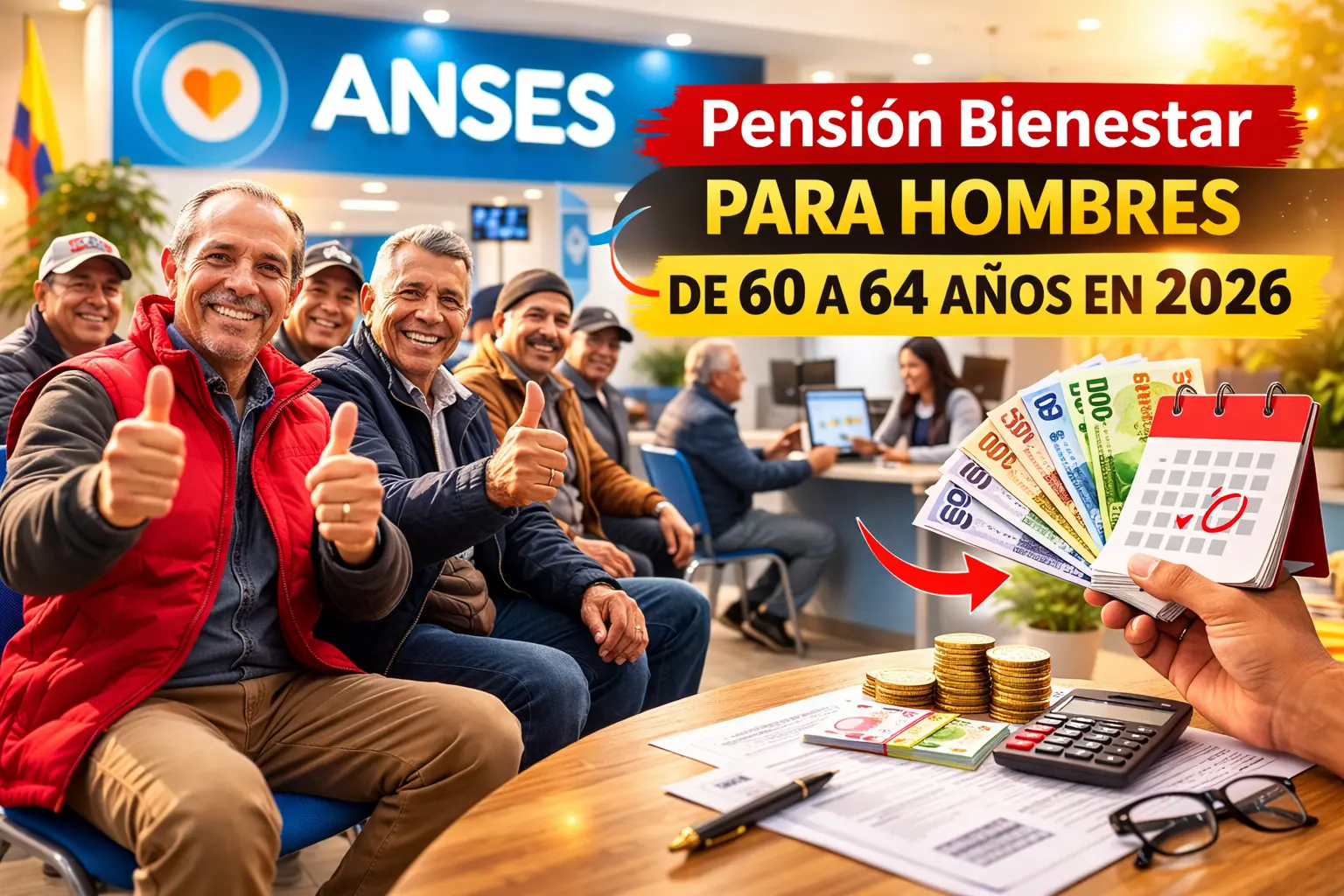 ¿Pensión Bienestar para Hombres de 60 a 64 años en 2026? La Verdad sobre el Registro y los $18,000