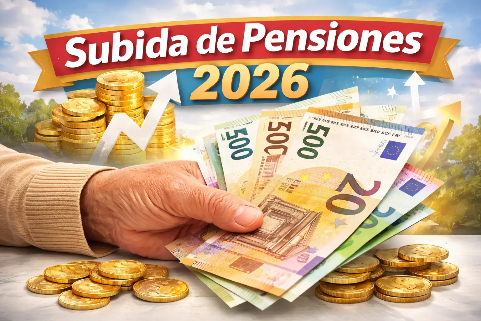 Subida de Pensiones 2026: ¿Cuánto sube tu nómina y qué cambia este año?